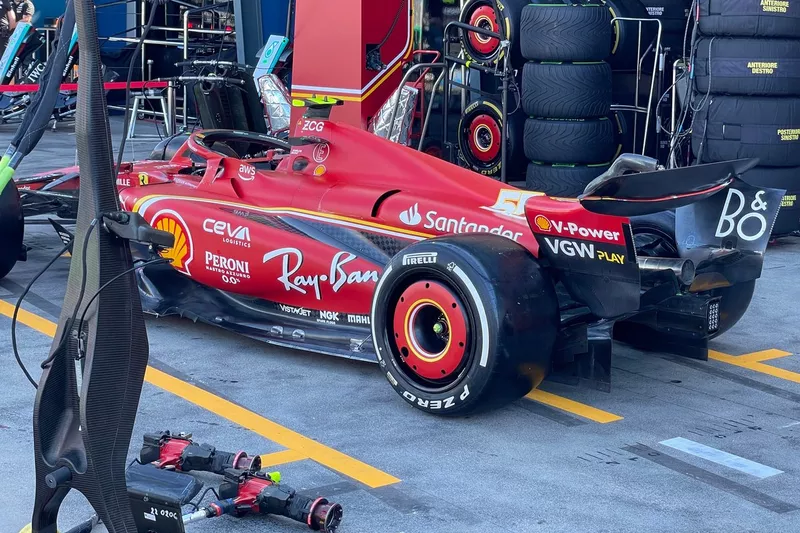 Détail technique de la Ferrari SF-24