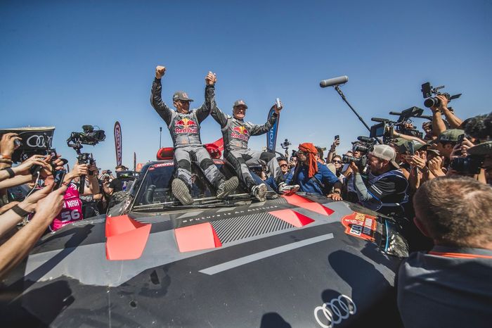Ganador #204 Equipo Audi Sport Audi RS Q e-tron E2: Carlos Sainz Sr., Lucas Cruz