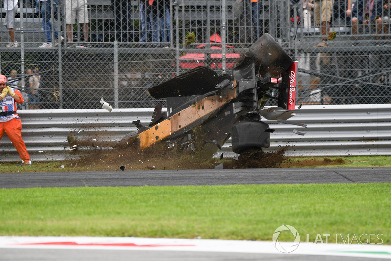 Marcus Ericsson, Sauber C37 kazası