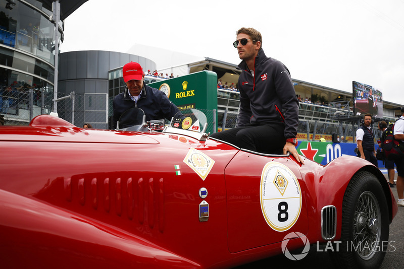 F1-es versenyzői parádé az Olasz Nagydíjról, Monzából