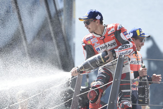 Переможець гонки Хорхе Лоренсо, Ducati Team