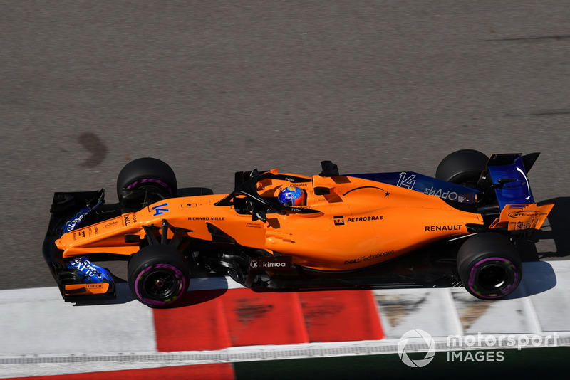 16: Fernando Alonso, McLaren MCL33, 1'35.504