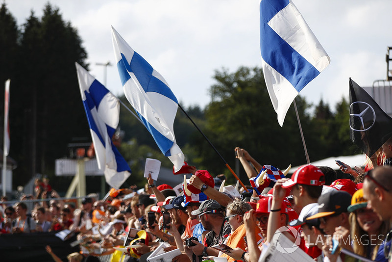 A Belga Nagydíj rajongói - F1 2018