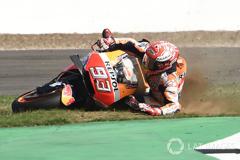 Аварія Марка Маркеса, Repsol Honda Team
