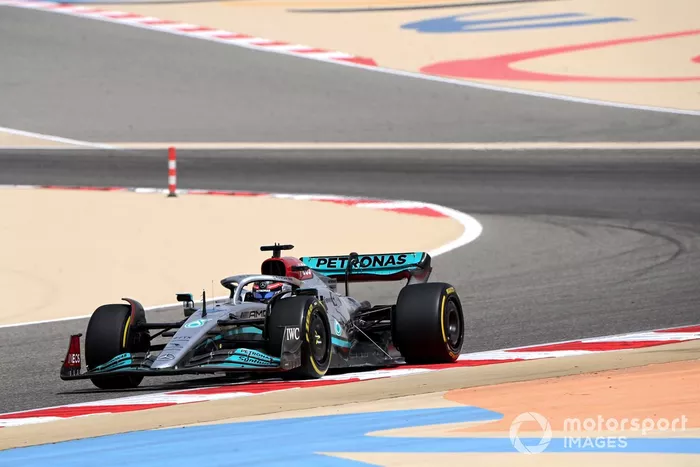 George Russell, Mercedes W13

