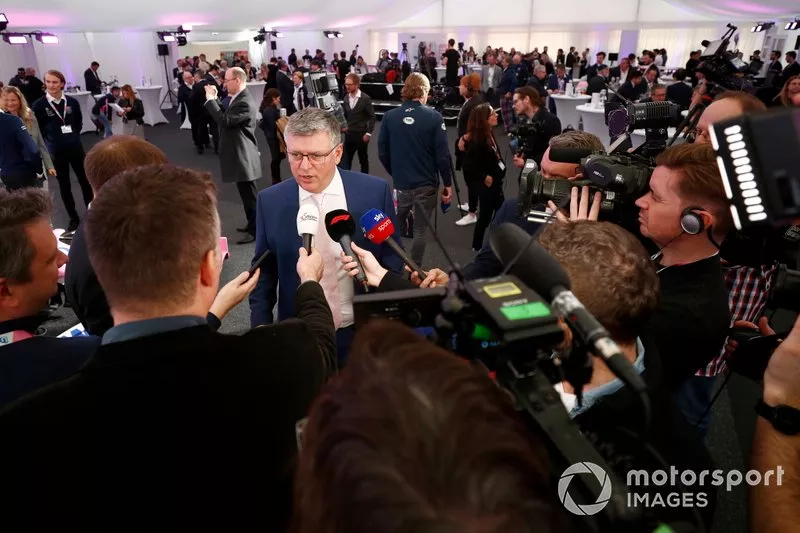 Otmar Szafnauer, Director y CEO, Racing Point y Andreas Weissenbacher, CEO, BWT