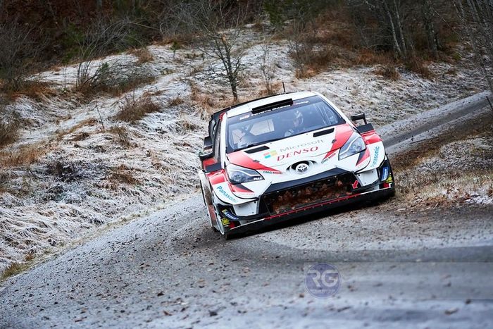 Elfyn Evans, Scott Martin, Toyota Yaris WRC
