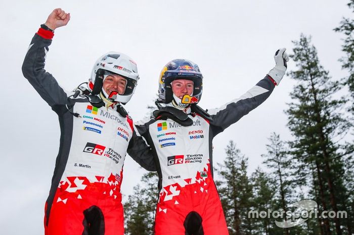 Elfyn Evans, Scott Martin, Toyota Gazoo Racing WRT Toyota Yaris WRC