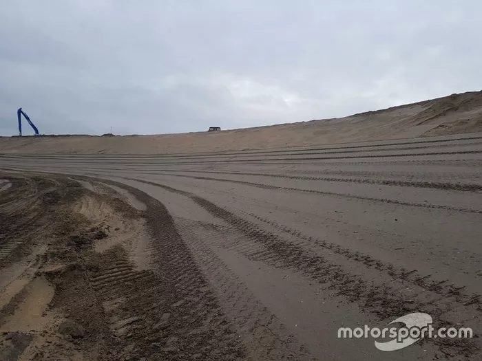 Obras en el circuito de Zandvoort