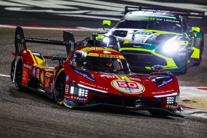 #50 Ferrari AF Corse Ferrari 499P: Antonio Fuoco, Miguel Molina, Nicklas Nielsen