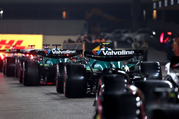 Lance Stroll, Aston Martin Racing, Fernando Alonso, Aston Martin Racing