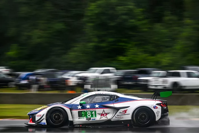 #81 DragonSpeed Corvette Z06 GT3.R: Giacomo Altoè, Casper Stevenson, Alec Udell