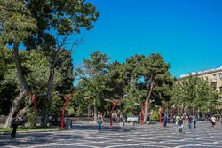 Vista genreal de Bakú