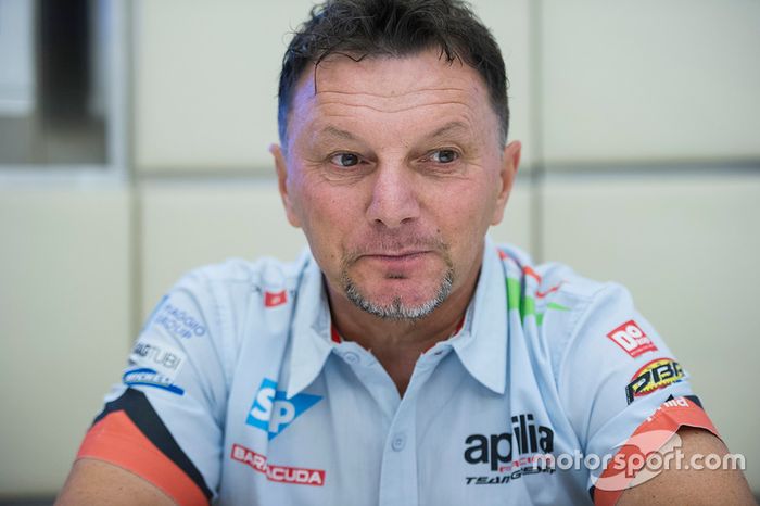 Fausto Gresini, Aprilia Gresini Racing Team Director del equipo