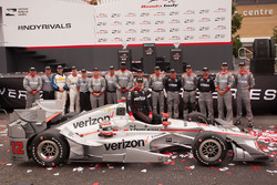 Race winner Will Power, Team Penske Chevrolet