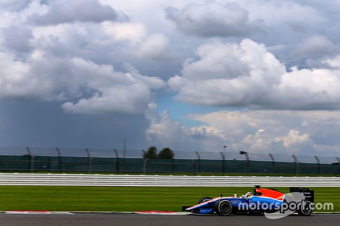 Jordan King, Manor Racing MRT05 Piloto de desarrollo