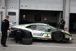 #5 HB Racing Lamborghini Huracán GT3: Norbert Siedler, Jaap van Lagen