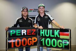 Sahara Force India F1 Team celebran 100 Grandes Premios con Nico Hulkenberg y Sergio Pérez, Sahara F