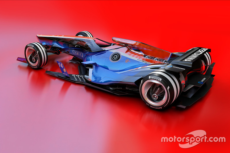 Manor Racing 2030 diseño fantasy