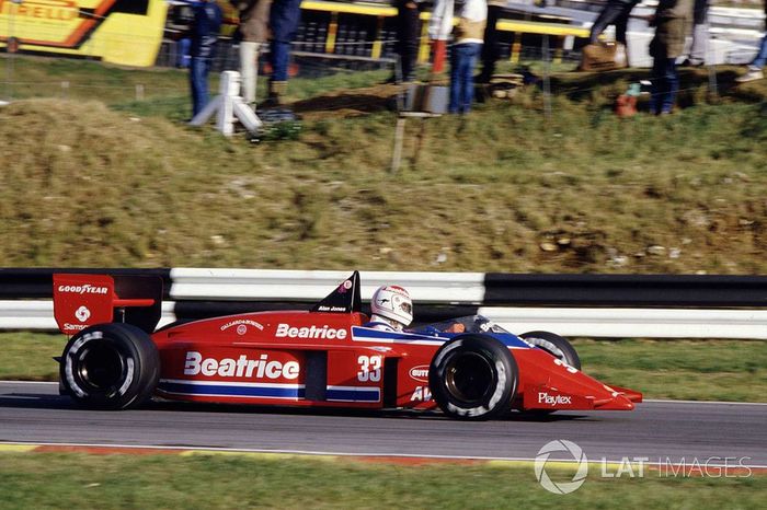 Alan Jones, Team Haas F1 Team/Lola THL1 Hart