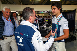 Paddy Lowe, Williams Shareholder and Technical Director with Lance Stroll, Williams and his Father