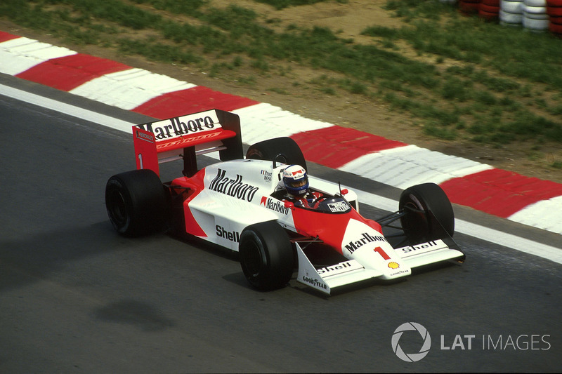 1987 : McLaren MP4/3, à moteur TAG Porsche