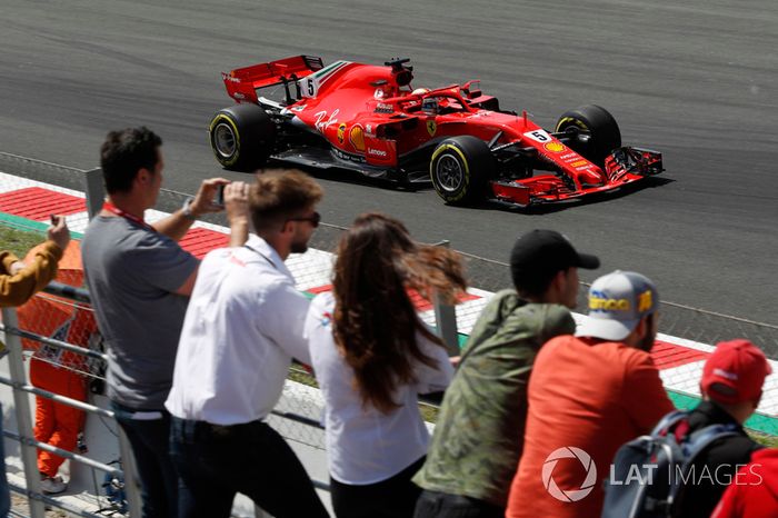 Sebastian Vettel, Ferrari SF71H