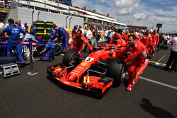 Себастьян Феттель, Ferrari SF71H, на старті