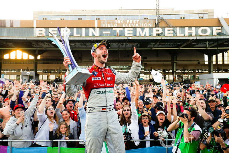 Daniel Abt, Audi Sport ABT Schaeffler, wins the Berlin ePrix