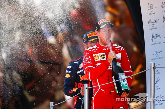 2e : Sebastian Vettel (Ferrari)