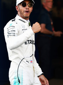 Polesitter Lewis Hamilton, Mercedes AMG F1