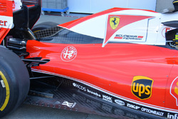 Ferrari SF16-H side detail
