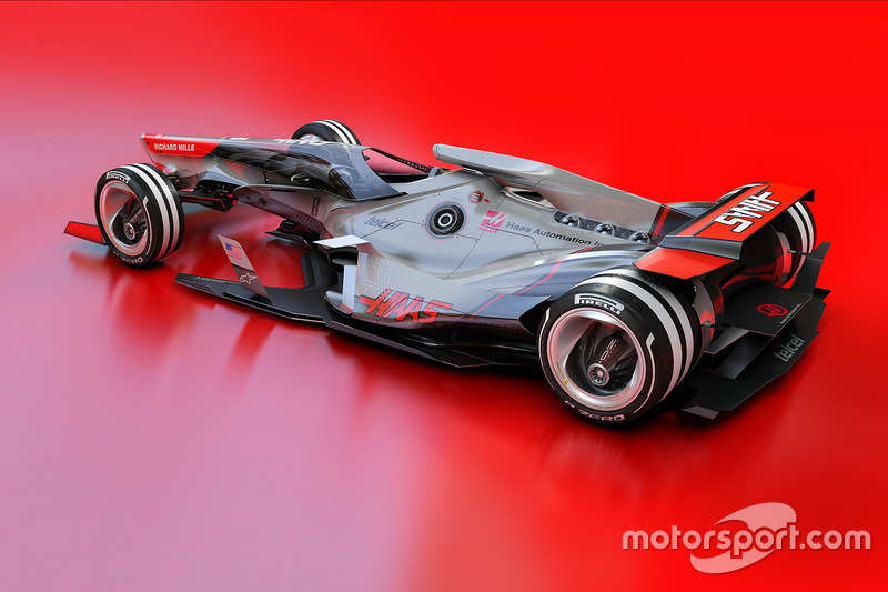 Haas F1 Team 2030 diseño fantasy