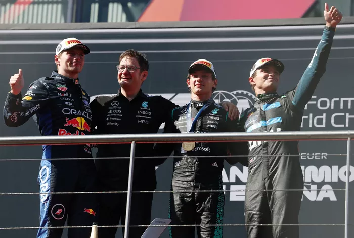 Kimi Antonelli, Mercedes, Max Verstappen, Red Bull Racing, Lando Norris, McLaren
