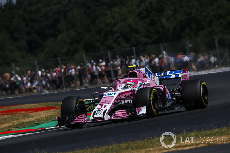 7 місце — Естебан Окон, Force India. Умовний бал — 12,37