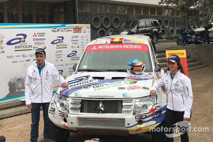Cristina Gutiérrez y Gabi Moiset durante la presentación