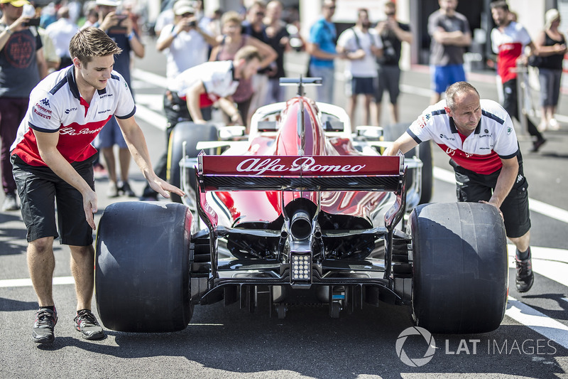 Mecánica Sauber con Sauber C37