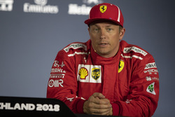Kimi Raikkonen, Ferrari in Press Conference