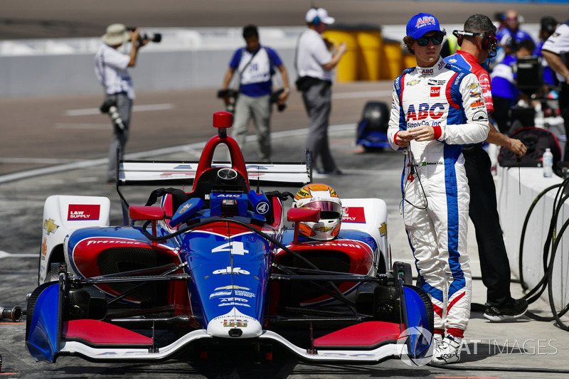 Matheus Leist, A.J. Foyt Enterprises Chevrolet