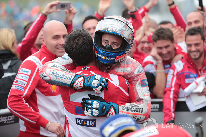 Il vincitore della gara Andrea Dovizioso, Ducati Team