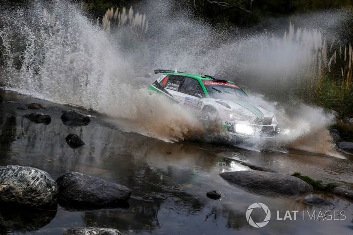 Kalle Rovanpera, Jonne Halttunen, Skoda Fabia R5