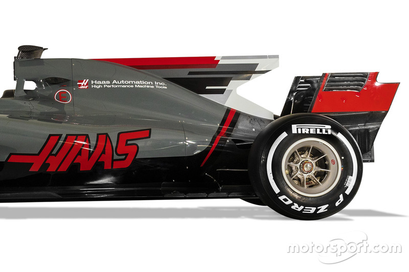 Haas F1 Team VF-17 detalle
