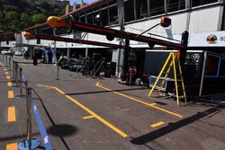 Red Bull Racing pit box