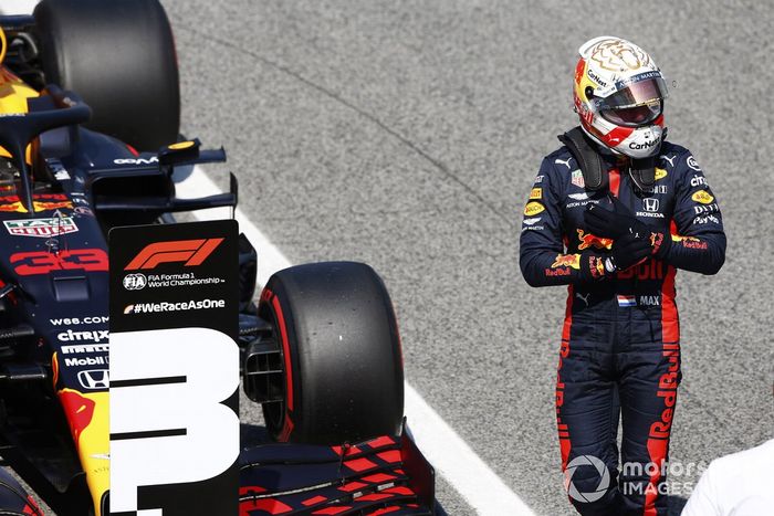 Tercero Max Verstappen, Red Bull Racing