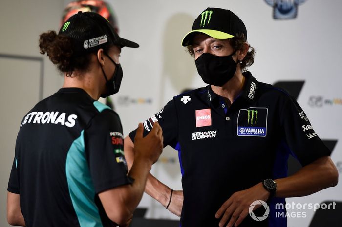Franco Morbidelli, Petronas Yamaha SRT, Valentino Rossi, Yamaha Factory Racing