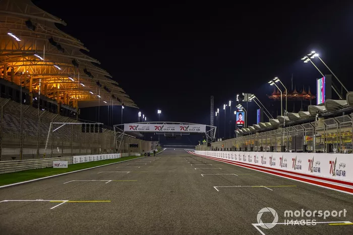 Aspecto del circuito de Bahrein