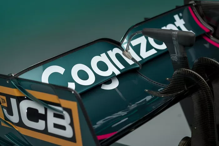 Detalle del Aston Martin AMR21