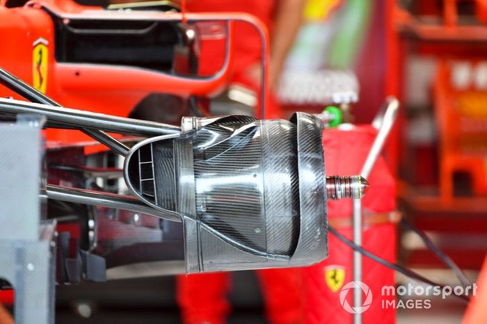Frenos delanteros del Ferrari SF90 
