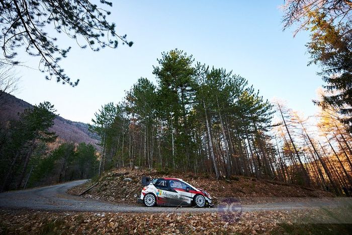 Elfyn Evans, Scott Martin, Toyota Yaris WRC