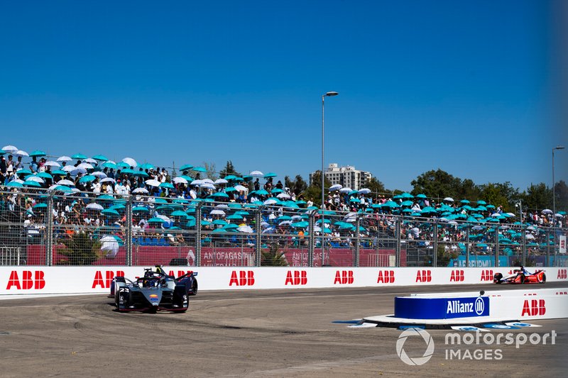 Sébastien Buemi, Nissan e.Dams, Nissan IMO1 Sam Bird, Envision Virgin Racing, Audi e-tron FE05